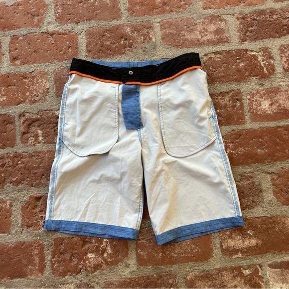 Free Planet Chino Shorts kids size 14 Mid Rise Zip Fly Flat Front 5 Pockets - Picture 14 of 16